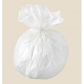 Sacs poubelle déchets courants polyéthylène Blanc 5, 10 et 20 L