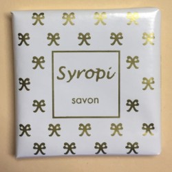 Savon 12 g sous papier de la collection Syropi