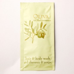 Gel cheveux et corps 10 ml en sachet collection Oliva del mediterraneo